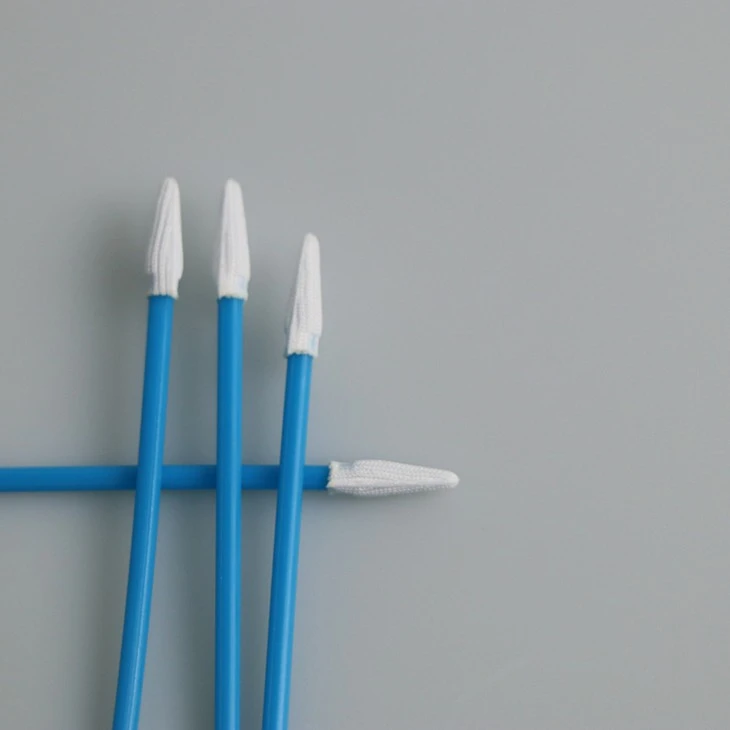 Blue Pointed Tip Polyester Tipped Swabs